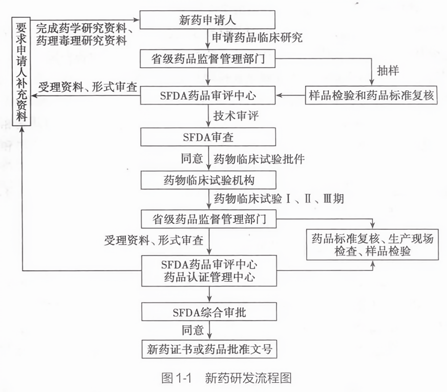 新药研发流程图