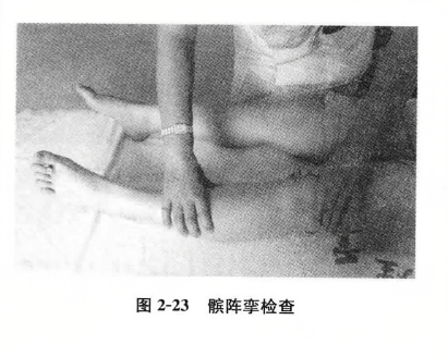 髌阵挛检查
